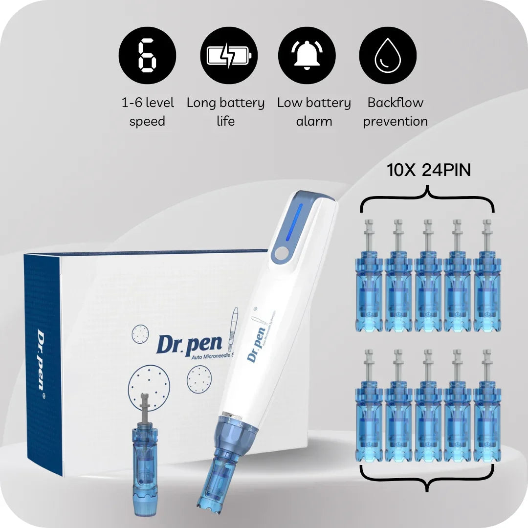 Dr-pen-a9-with-10pcs-cartridge