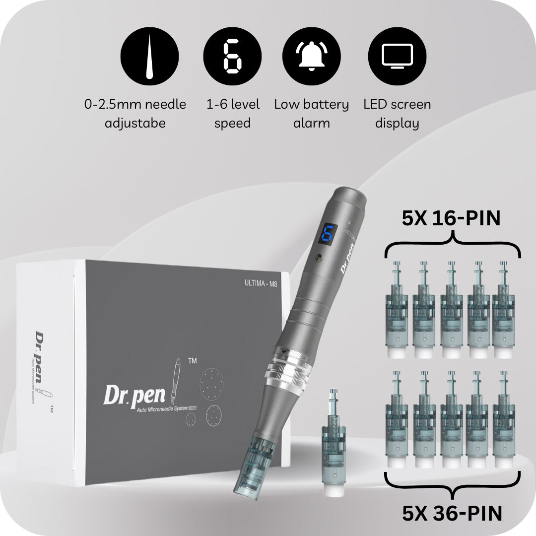 Dr. Pen M8 With 10X Cartridges